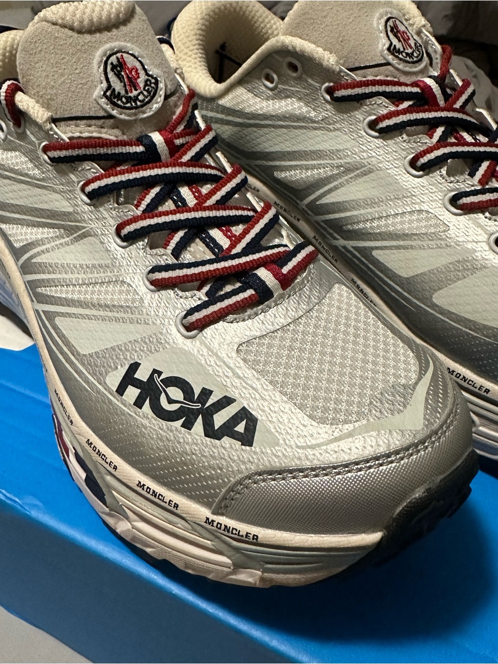 HOKA Moncler x Mafate Speed 2 'Nimbus Cloud Harbor Mist